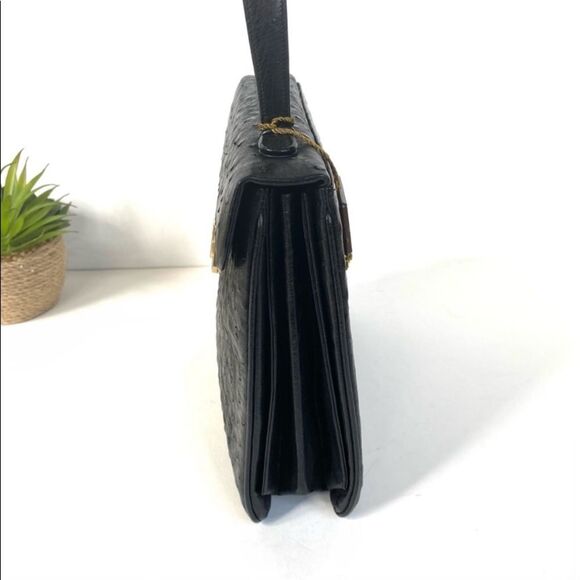 Alfred Roth Vintage Ostrich Bag New RARE - Picture 9 of 13
